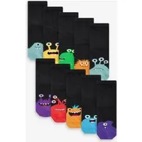 Next Kurzsocken 10 x Socken mit hohem Baumwollanteil (10-Paar)