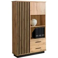 Compleo Hochkommode 2 Türen und 1 Schublade PUCCI Höhe 162 cm, Modern design