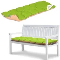 HOMECALL Dekokissen Bankauflage Sitzbankauflage Sitzkissen (1St), Nordisches Design, fur Gartenbank, 140 x 50 x12cm