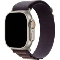 SmartUP Smartwatch-Armband für Apple Watch 11-1 / SE Ultra /3 Titan Alpine Nylon Ersatzband Sport, kompatibel mit allen Apple Watch Modellen, atmungsaktives Nylon