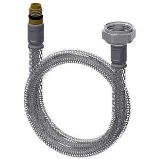 KWC Aquarotter Schlauch, F5, G3/8xM8x1, 520mm, DN6, Rückflussverhinderer, gerade, 2030041321, 203004 2030041321