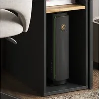 Vicco PC-Schrank Tomy, Anthrazit/Goldkraft Eiche, 28.5 x 50 cm,2 Fächer (1 St)