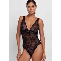 Dorina Body Hasina allover aus Spitze, mit Satin-Details
