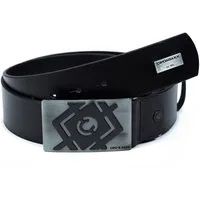Cipo & Baxx Ledergürtel Herren Gürtel BA-C44856 (1-St) markante Metallschnalle und Logo