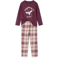 vertbaudet Schlafanzug Flanell-Schlafanzug HARRY POTTER, Kinder