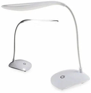 CHILITEC LED-Schreibtischleuchte 23107, mit Touch-Schalter, 6000K, weiß