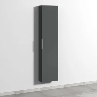 Sanipa 3way Hochschrank mit 1 Tür, Anthrazit-Matt UM16522
