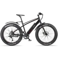 Telefunken E-Bike Mountainbike Aufsteiger FM350, 8 Gang, Kettenschaltung, Heckmotor, 576 Wh, (26 Zoll x 4,00 Breitreifen, ca. 100km Reichweite, Geländebike off road), Pedelec, Elektrofahrrad für Damen u. Herren, MTB