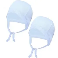 TupTam Erstlingsmütze TupTam Unisex Baby Erstlingsmütze zum Binden 2er Pack
