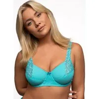 Elbrina Bügel-BH verstellbare Träger, ohne Schale, mit Bügel, mit Spitze, mit Schleife