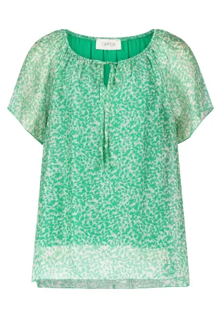 CARTOON - Casual-Bluse Green/White - Gr. - 36