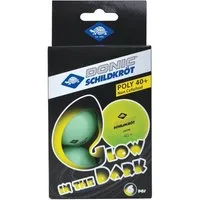 Donic-Schildkröt Tischtennisball Glow in the dark 6 Stück, Tischtennis Bälle Tischtennisball Ball Balls