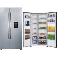 PKM Side-by-Side KS6.12D, 177.00 cm hoch, 91.00 cm breit, Holiday-Modus, Display & Touch Control, ECO-Modus