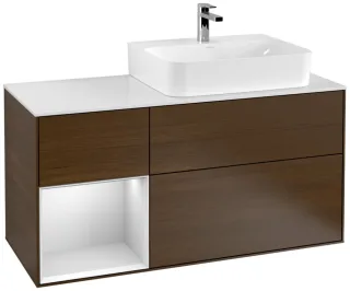 Villeroy & Boch Waschtischunterschrank Finion G14 1200x603x501mm Wandbel. WT re , G141MTGN G141MTGN