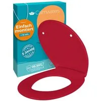 Calmwaters WC-Sitz Original, Premium, Made in EU, Absenkautomatik, bis 250 kg, Abnehmbar, 26LP6209