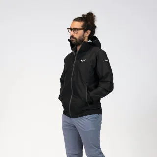 SALEWA - Pilon Powertex Jacke Herren - Schwarz (Gr.46)