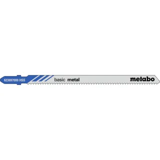 Metabo Stichsägeblätter basic metal 106 mm HSS - 623697000