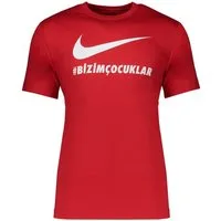 Nike T-Shirt Nike Performance TFF Swoosh T-Shirt Kurzarm-Shirts Polyester