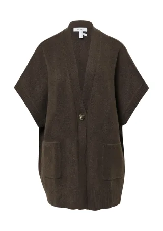 comma - Indoor-Poncho braun - Gr. - ONESIZE