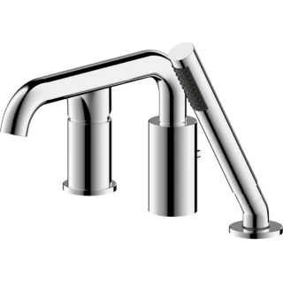 Bravat Chicago Dreiloch-Wannenrandarmatur 3555482 chrom