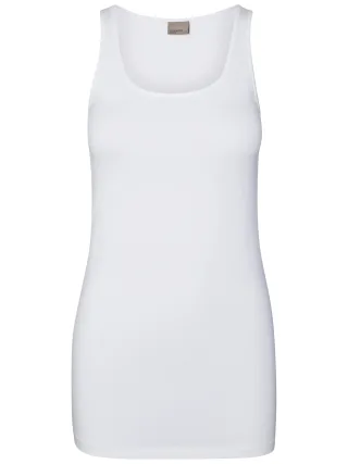VERO MODA - VMMAXI MY SOFT LONG TANK TOP NOOS Bright White - Gr. - L
