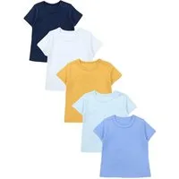 TupTam T-Shirt TupTam Baby Jungen Kurzarm T-Shirt 5er Set