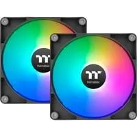 CT140 Reverse ARGB Sync PC Cooling Fan, Gehäuselüfter schwarz, 2er Pack, Reverse, 140 mm
