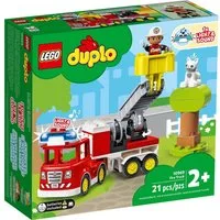 LEGO® LEGO® DUPLO® 10969 Feuerwehrauto Konstruktionsspielsteine, (21 St)