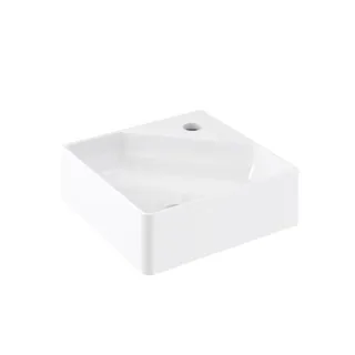 Cosmic Fancy Eckwaschbecken ohne Ãberlauf 30x30x15 cm, glänzend, 747010402 747010402