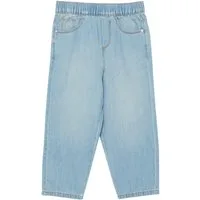 s.Oliver Junior Bequeme Jeans aus Denim, atmungsaktiv, pflegeleicht, unifarben, Casual-Stil