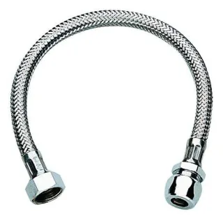 GROHE Druckschlauch 45120 3/8x300mm flexibel chrom 45120000