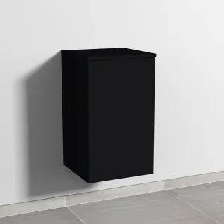 Sanipa 3way Unterschrank mit 1 Tür, Schwarz-Matt, SF13908 SF13908