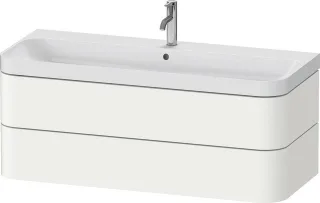 Duravit Happy D.2 Plus c-shaped Set wandhängend Weiß 1175x490x480 mm - HP4349O36360000 HP4349O36360000
