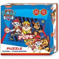 PAW PATROL Puzzle PUPS ON THE GO, 50 Puzzleteile, Kinderpuzzle ab 3 Jahre