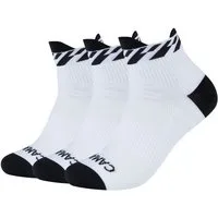 Camano Sportsocken function (3-Paar) mit kontrastfarbener Zehenpartie und Ferse