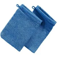Erwin Müller Waschhandschuh Waschhandschuh "Heidelberg" 2er-Pack, Frottier, Walk-Frottier Uni