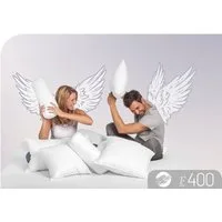 Schlafstil Baumwollkissen F400, Füllung: 100% Polyester, Bezug: 100% Baumwolle, hergestellt in Deutschland, allergikerfreundlich