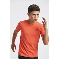 Under Armour® T-Shirt UA B SPORTSTYLE LC SS für Jugendliche geeignet, Kurzarm, mit Rundhalsausschnitt