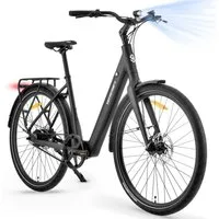 VECOCRAFT E-Bike Cityrad Pedelec Drehmomentsensor 36V 10.4AH Elektrofahrrad 45Nm LUNA NEO, 45Nm Heckmotor, 374,4 Wh, (hydraulische Scheibenbremsen, Gates Riemenantrieb, LCD-Display), E-Rennrad,Pedelec, ebike für Damen und Herren