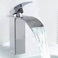 Youyijia Waschtischarmatur Wasserhahn Bad, Edelstahl Waschtischarmatur, Waschbecken Armaturen