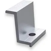 NELI Solarmodul-Halterung Halterung (Endklemme) für Photovoltaik-Modul, Befestigungsklemme, (Befestigungsklemme für Photovoltaik-Module)
