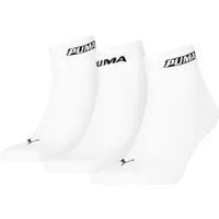 PUMA Kurzsocken PUMA UNISEX LOGO STACKING QUARTER (3 Paar)