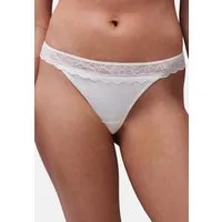 Chantelle T-String Easy Feel Floral Touch (1-St) Tanga - Blickdicht - Blickdichter Tanga mit elegantem Spitzenband