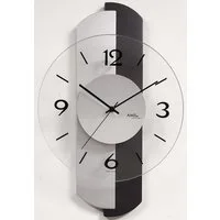 AMS Wanduhr W9206 (Made in Germany,Holz,Wohnzimmer,Esszimmer,Küche,Arbeitszimmer,Flur)