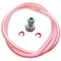 ich-zapfe Bierzapfanlage Bierschlauch John Guest komplett - 3/8" und 5/8" Aufschraub-Verbinder
