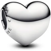 Pandora Charm-Einhänger Pandora Moments Gravierbares Herz „Be Love“ Mini Charm 793439C00