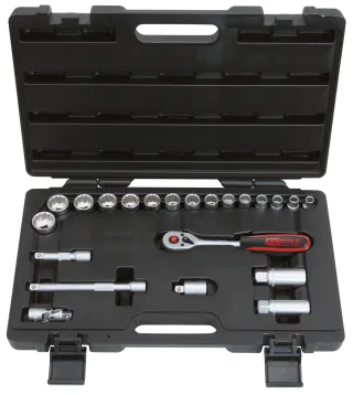 KS Tools 3/8" Steckschlüssel-Satz, 22-tlg - 911.3995