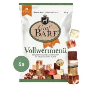 Graf Barf Vollwertmenü Lamm 6x2,5kg