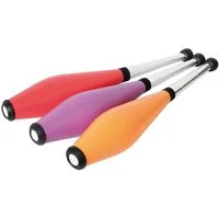 Bartl Balancetrainer 3er Set Acrobat Jonglierkeulen, mit Netztasche, 52 cm lang, für alle Altersgruppen