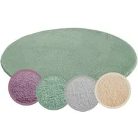 Andiamo Teppich Arezzo, rund, Höhe: 16 mm, Uni Farben, weicher Flor, waschbar, ideal im Wohnzimmer & Schlafzimmer